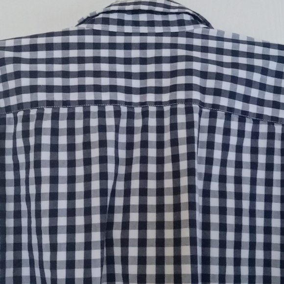 Double Pump Black and white long sleeve button down shirt - Picture 7 of 8